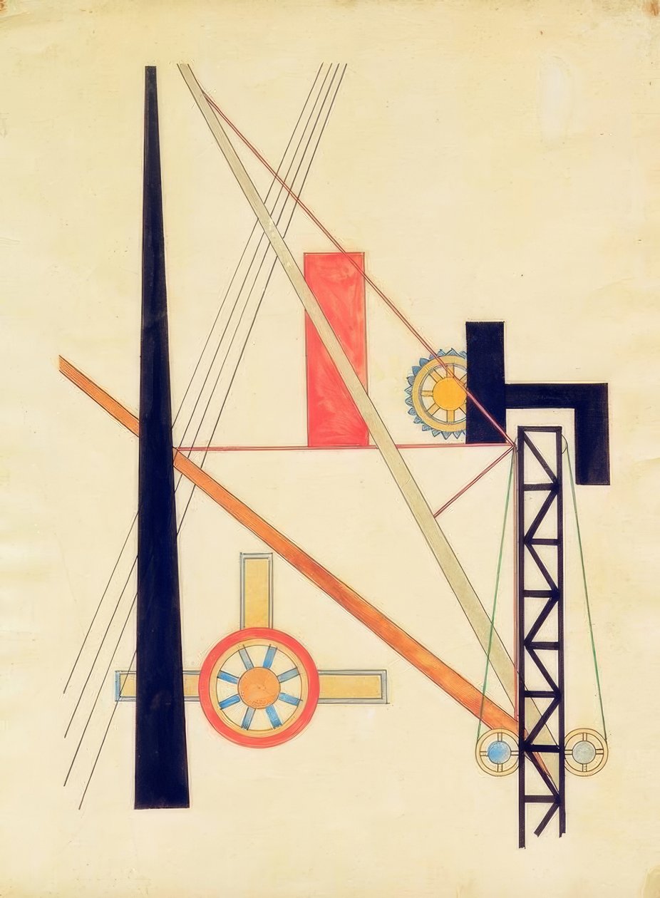Podjazd autorstwa Laszlo Moholy Nagy