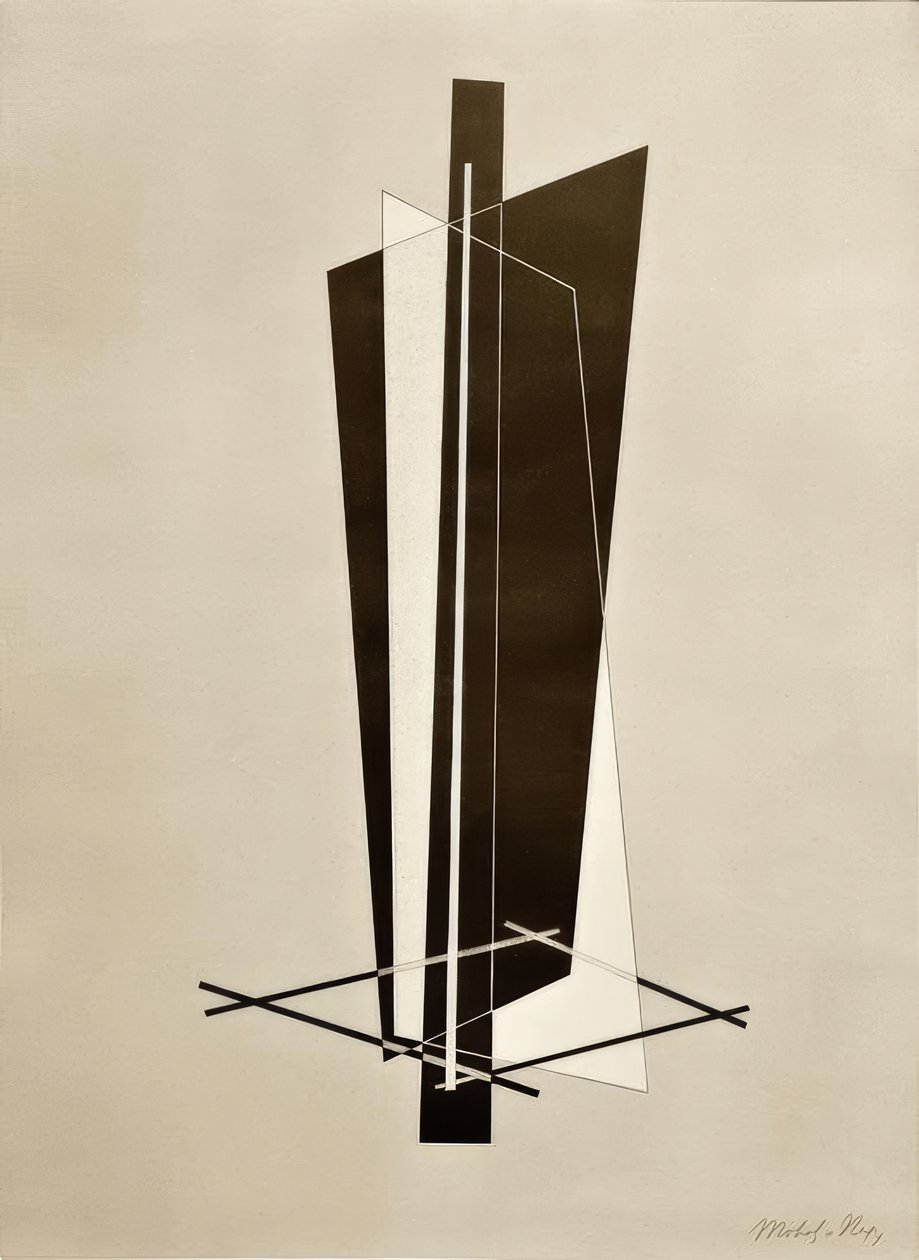Konstrukcja. 6. Folder Kestnera autorstwa Laszlo Moholy Nagy