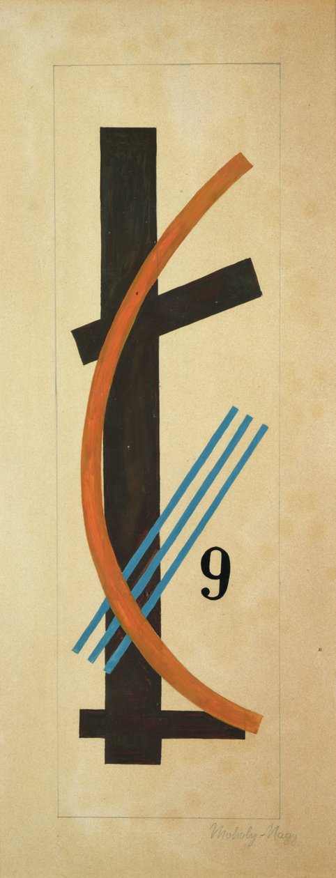 Nr 9 autorstwa Laszlo Moholy Nagy