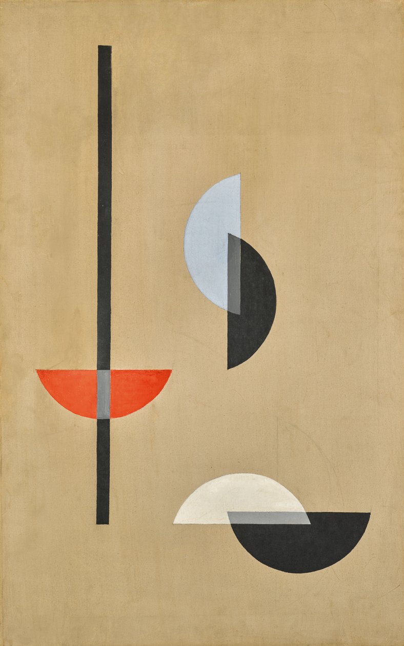 Segmenty, 1921. autorstwa Laszlo Moholy Nagy
