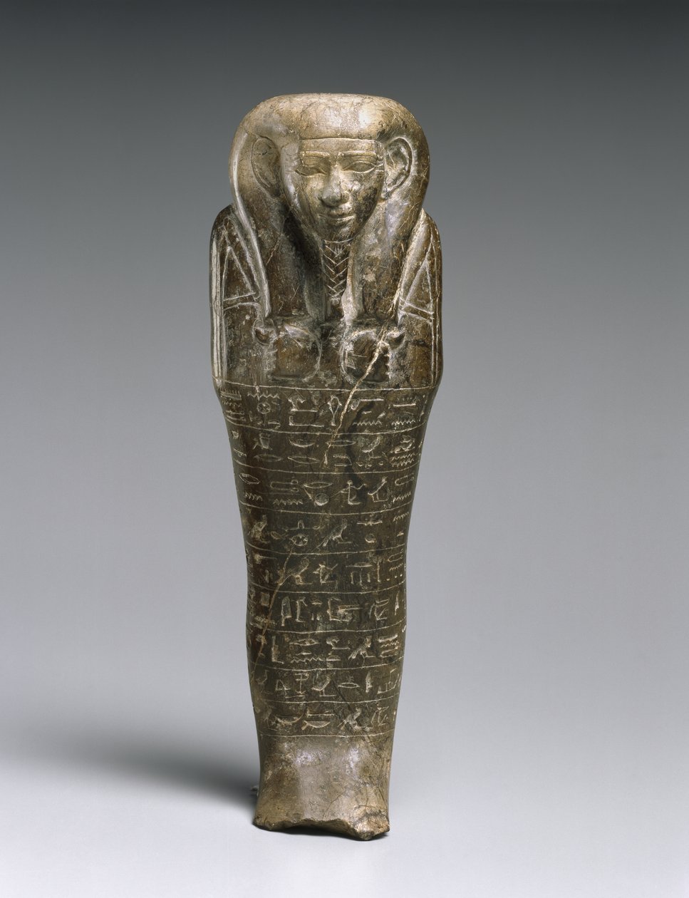 Szawabti hrabiego Teb, Montuemhat, z Asasif, Egipt (steatyt) autorstwa Late Period Egyptian