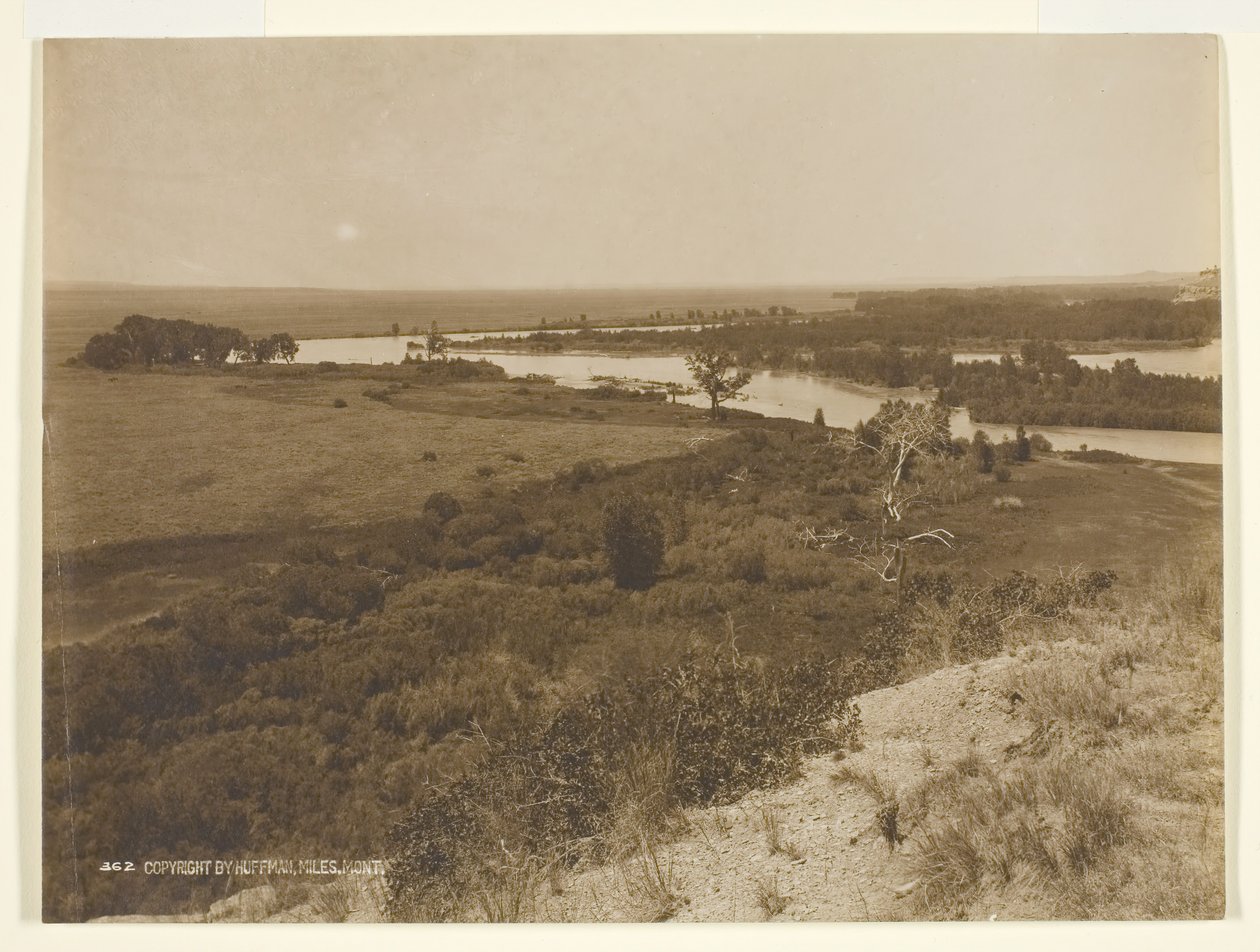 Rzeka Yellowstone, ok. 1906. autorstwa Laton Alton Huffman