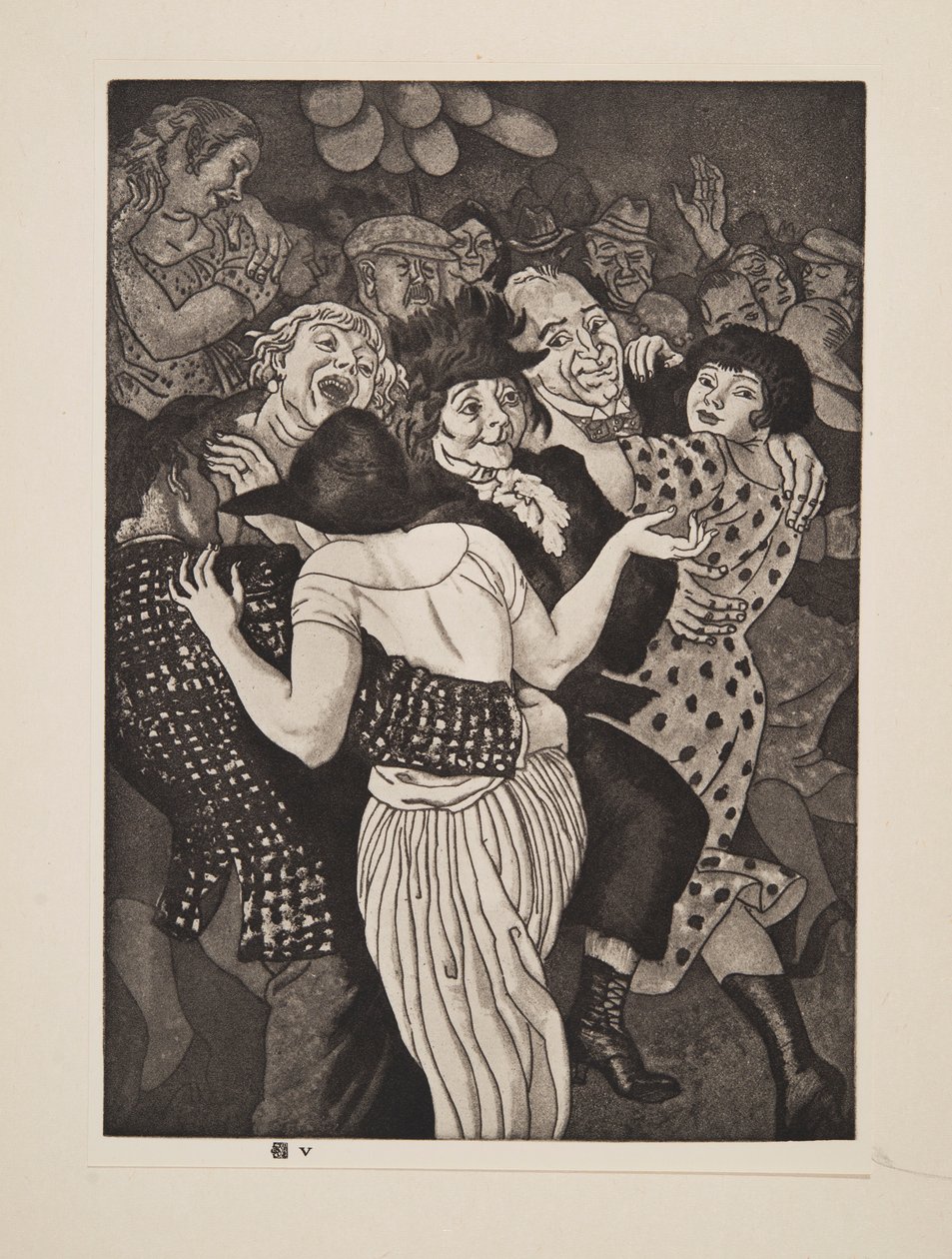 Niektóre wakacje, pub. 1925. autorstwa Laura Knight