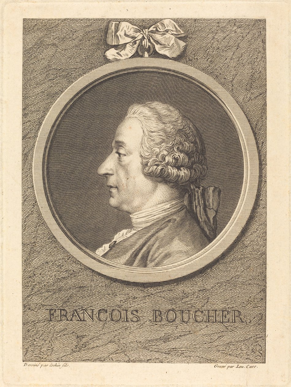 Francois Boucher autorstwa Laurent Cars after Charles Nicolas Cochin I