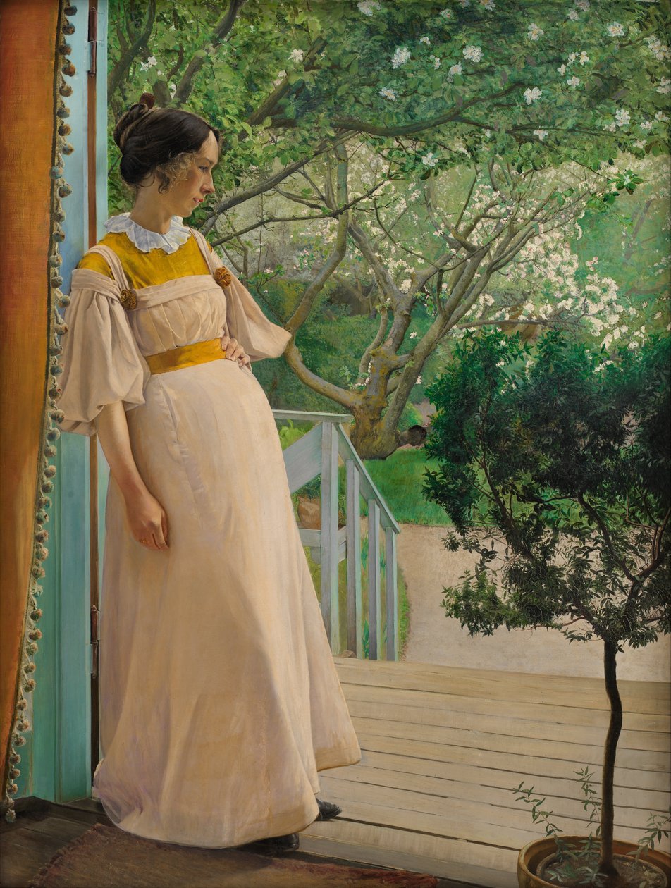 Żona artystów autorstwa Laurits Andersen Ring