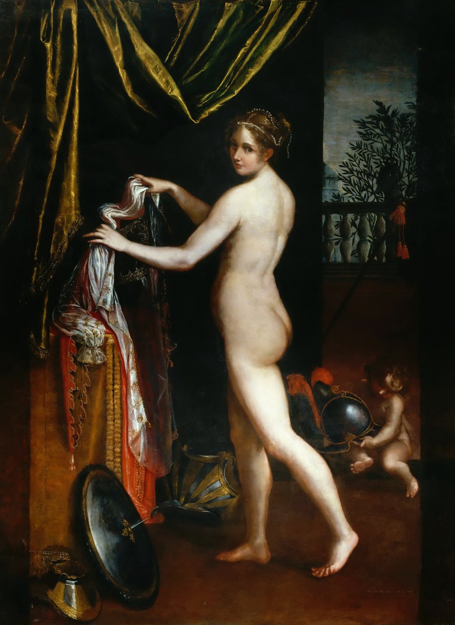 Opatrunek Minerwy, 1613. autorstwa Lavinia Fontana