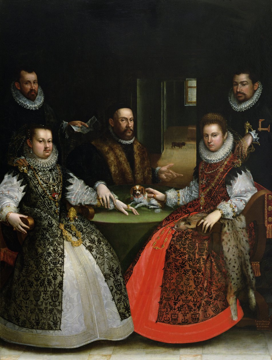 Rodzina Gozzadini autorstwa Lavinia Fontana
