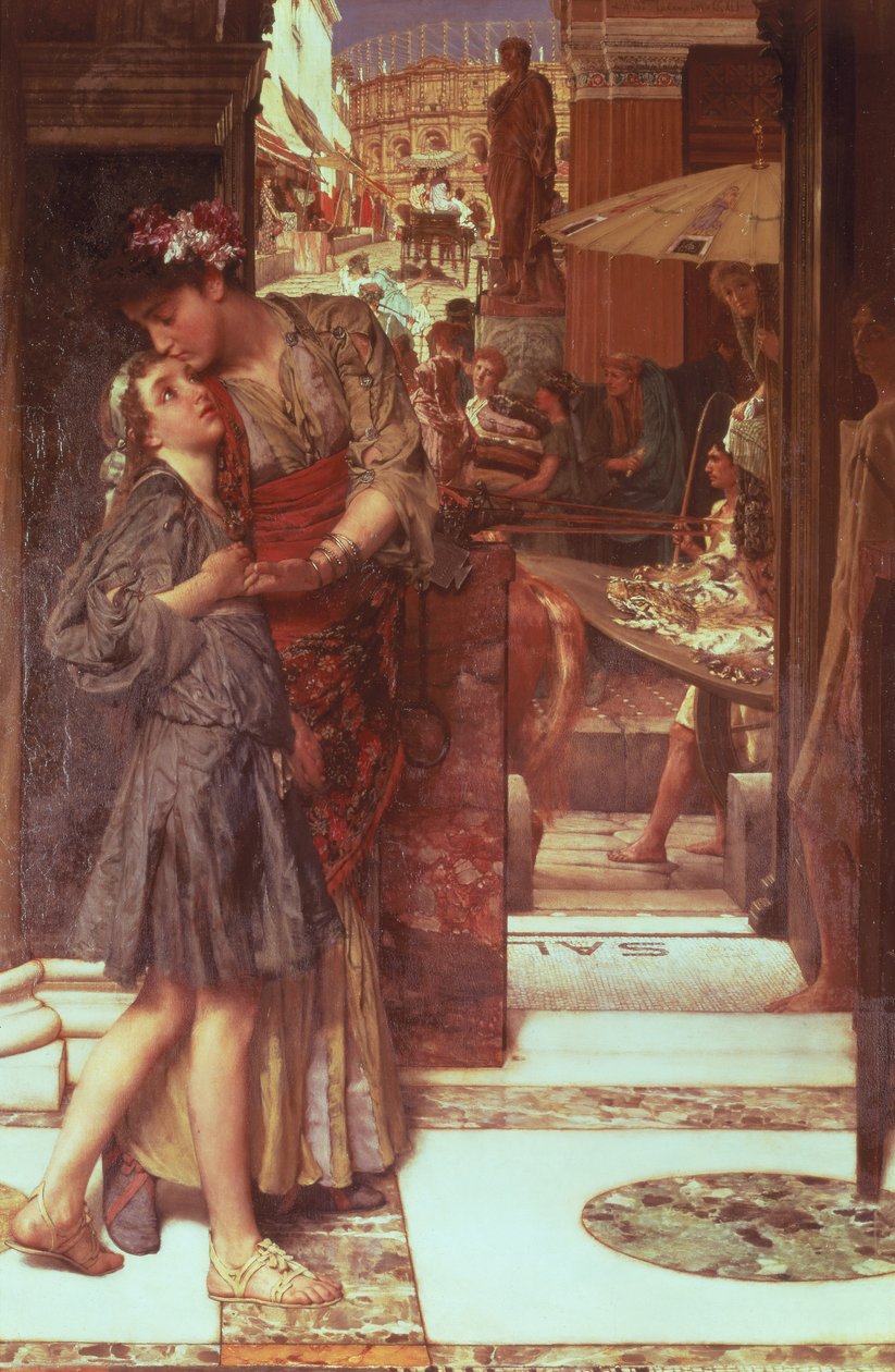 Wyjazd, 1880 autorstwa Lawrence Alma Tadema