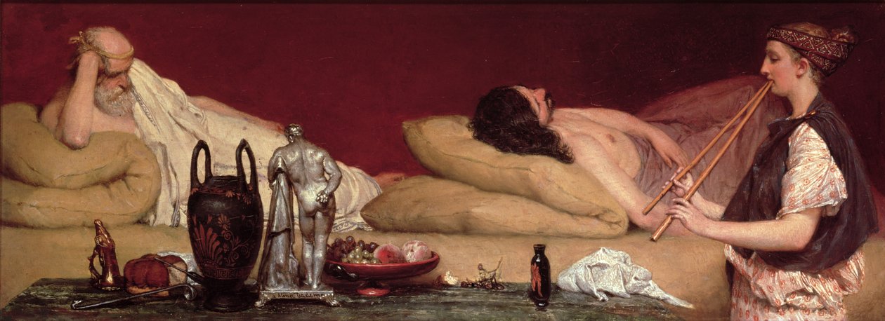 Siesta, 1868 r. autorstwa Lawrence Alma Tadema