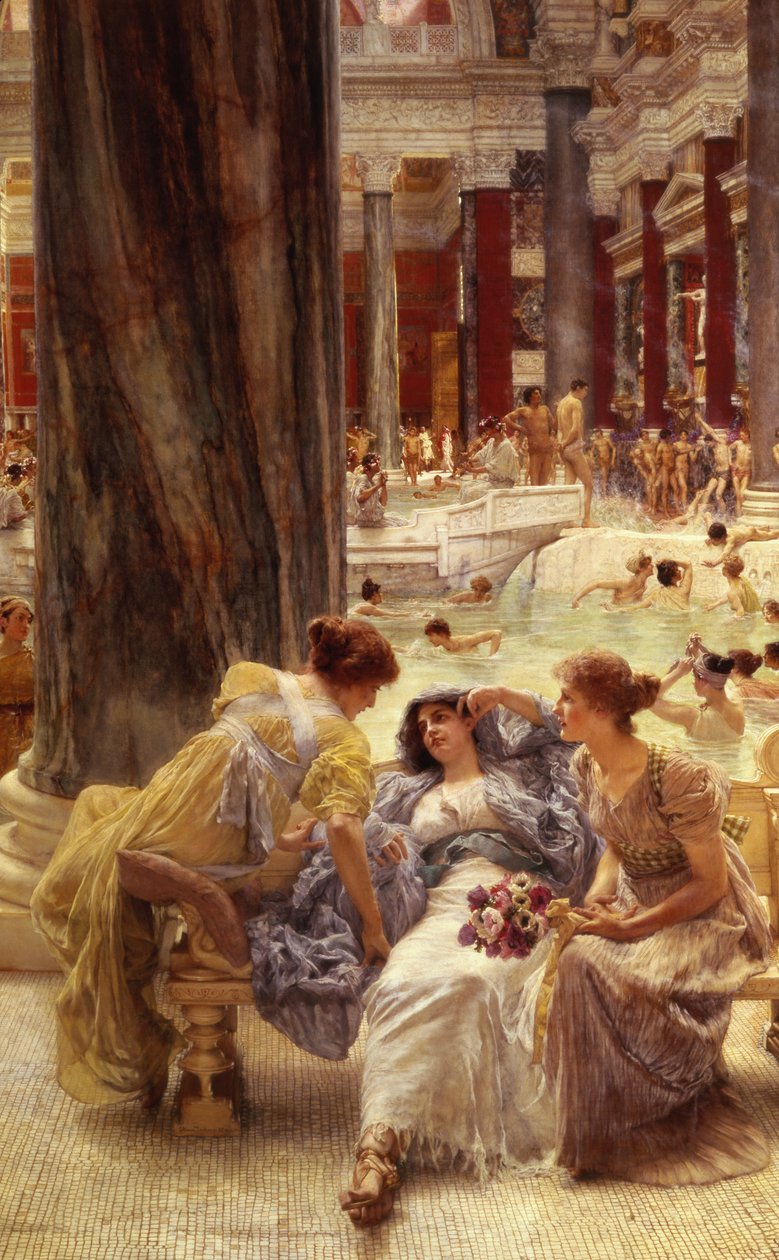 Termy Karakalli, 1899 autorstwa Lawrence Alma Tadema
