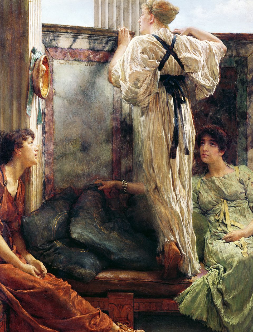 „Kto to jest”, 1884 autorstwa Lawrence Alma Tadema