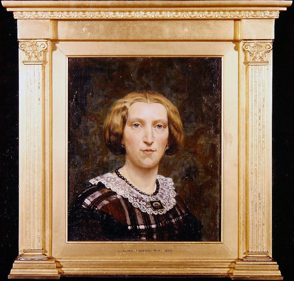 Portret Sientje Tademai autorstwa Lawrence Alma Tadema