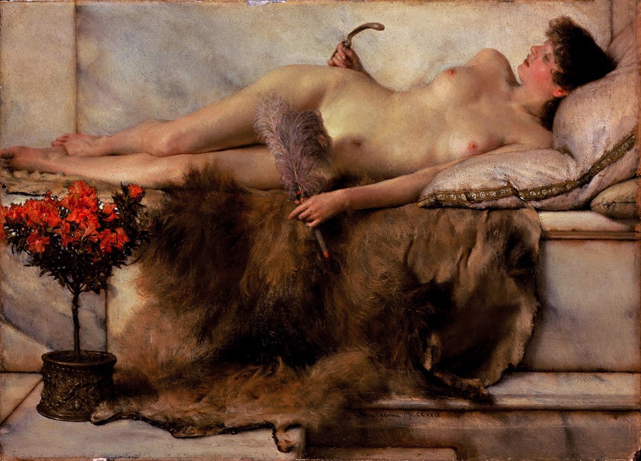 W Tepidarium autorstwa Lawrence Alma Tadema