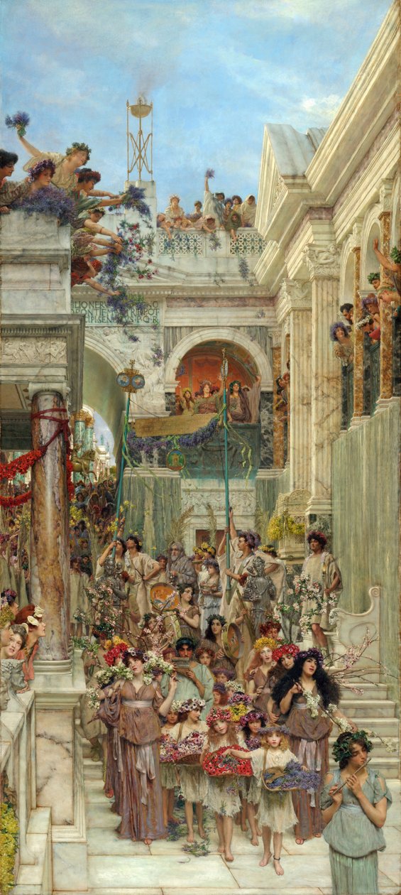 Wiosna autorstwa Lawrence Alma Tadema