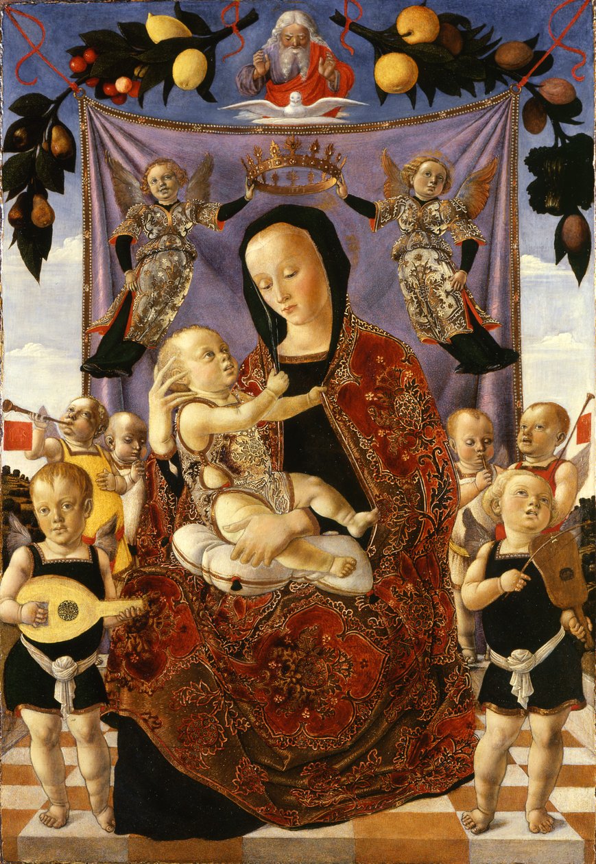 Madonna Pokory autorstwa Lazzaro Bastiani