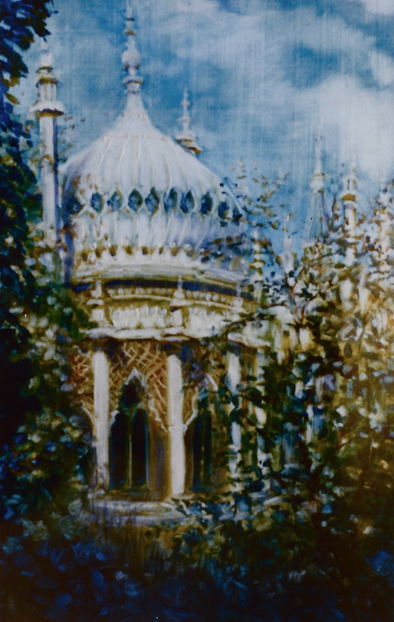 Pawilon Brighton, 2000 (olej na papierze) autorstwa Lee Campbell