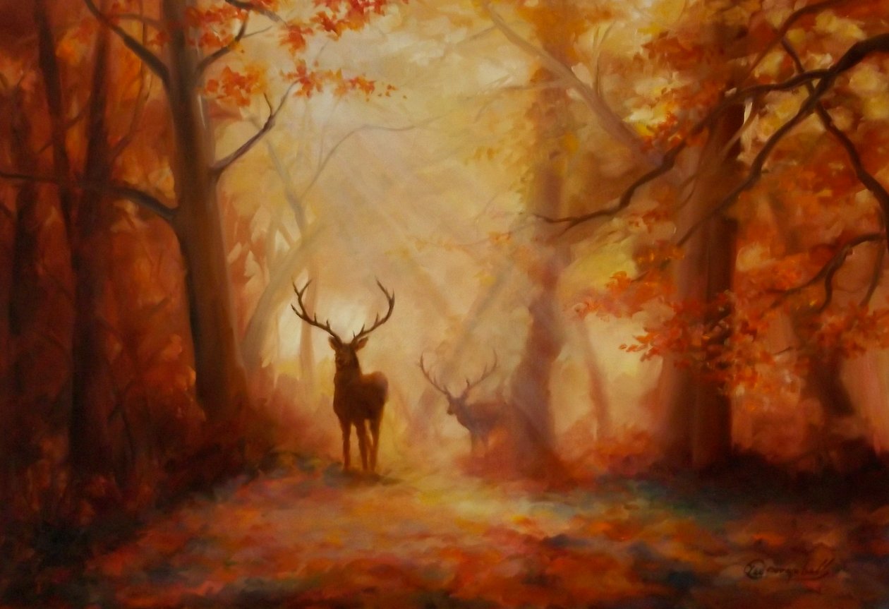 Majesty, 2011 (olej na płótnie) autorstwa Lee Campbell