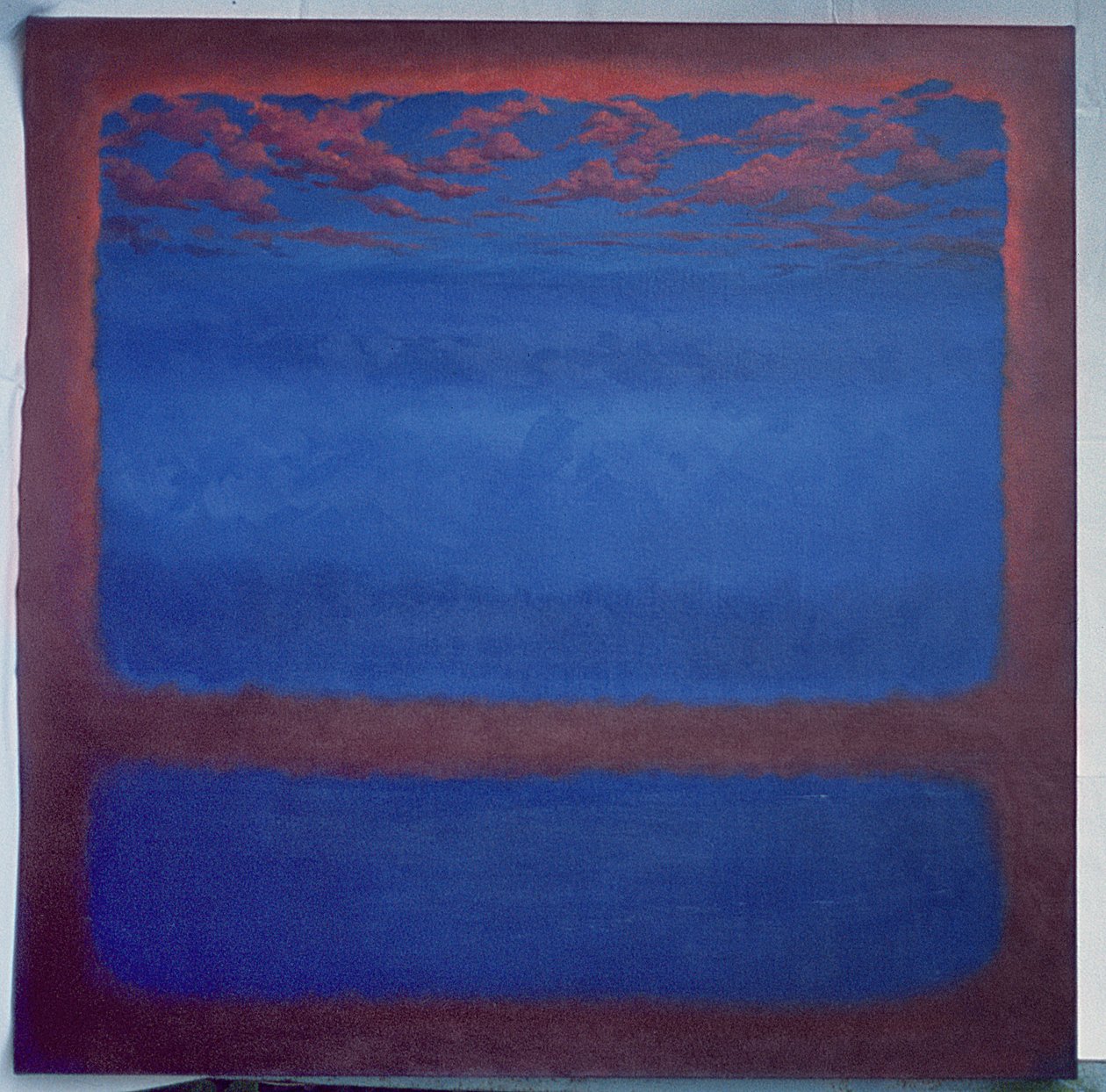 Ultramaryna, 2001 Abstrakcyjny niebieski autorstwa Lee Campbell