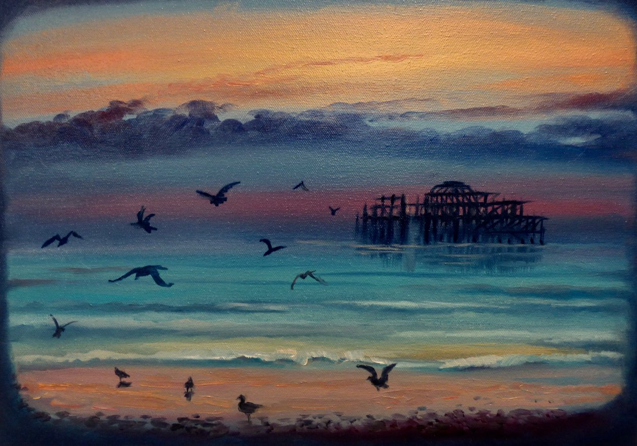Burzliwy Brighton, 2023 autorstwa Lee Campbell