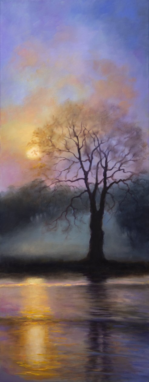 Zmierzch w Bushy Park, 2016, autorstwa Lee Campbell