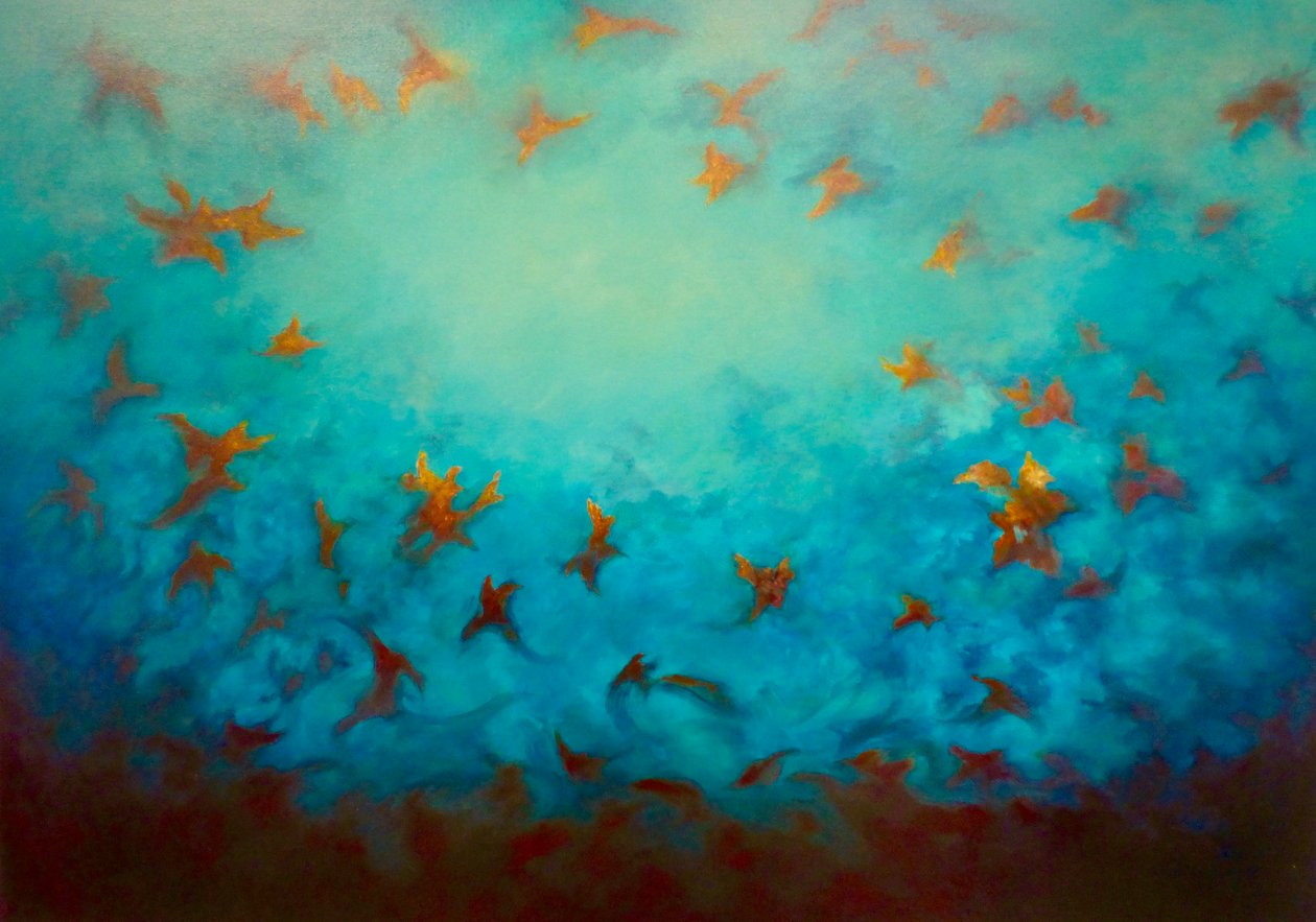 Enchanted, 2024 (olej na płótnie) autorstwa Lee Campbell