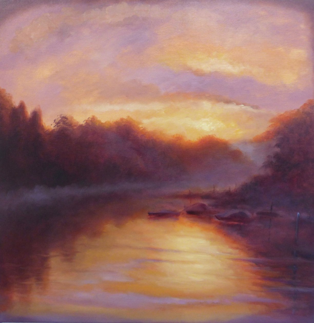 Golden Light, 2023, 2023 autorstwa Lee Campbell