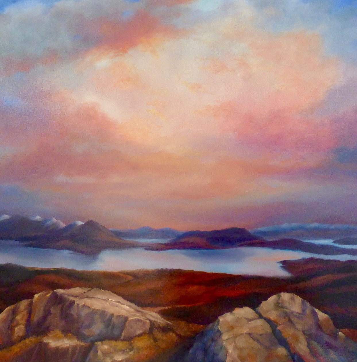 Jezioro Górskie, 2019 autorstwa Lee Campbell