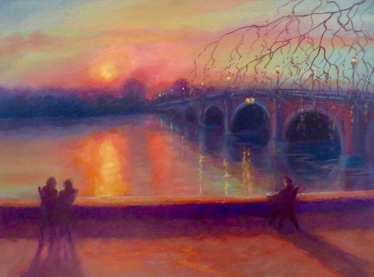 Obietnica (Richmond Bridge), 2019 autorstwa Lee Campbell