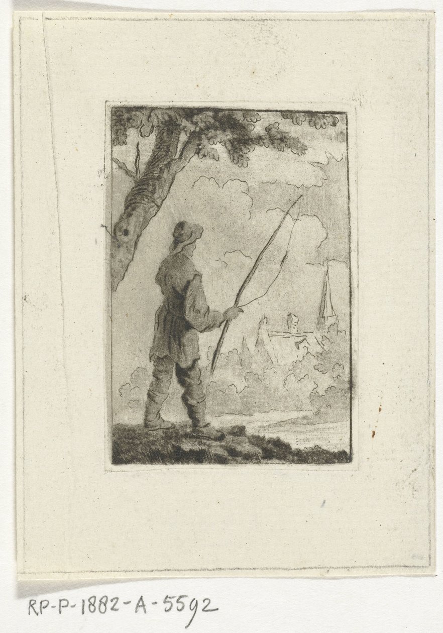 Wędkarz autorstwa Leendert Brasser