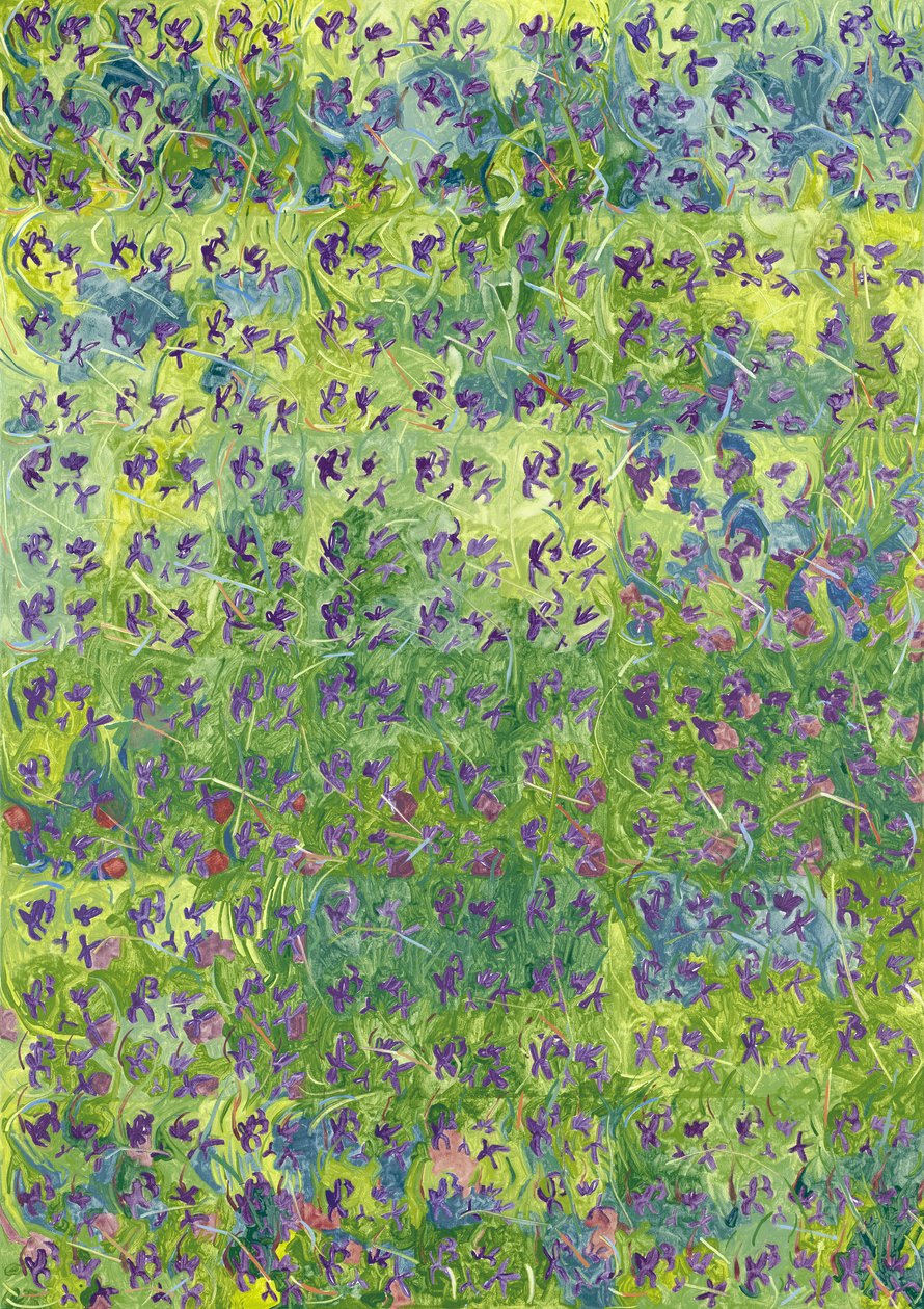 Słodkie Fiołki, 2012, autorstwa Leigh Glover