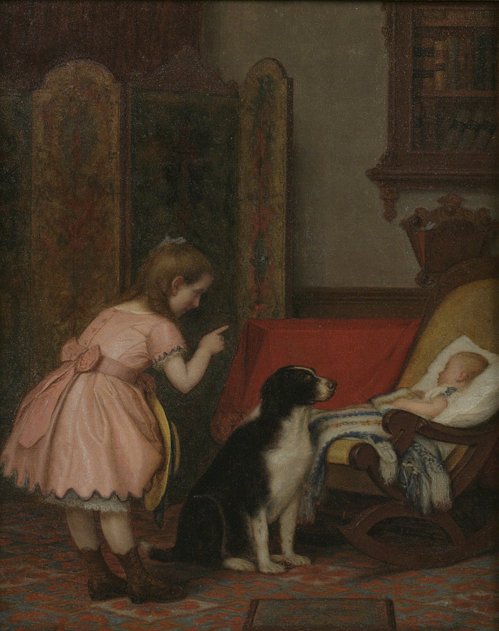 Pozostawiony na czele, 1874 autorstwa Lemuel Everett Wilmarth