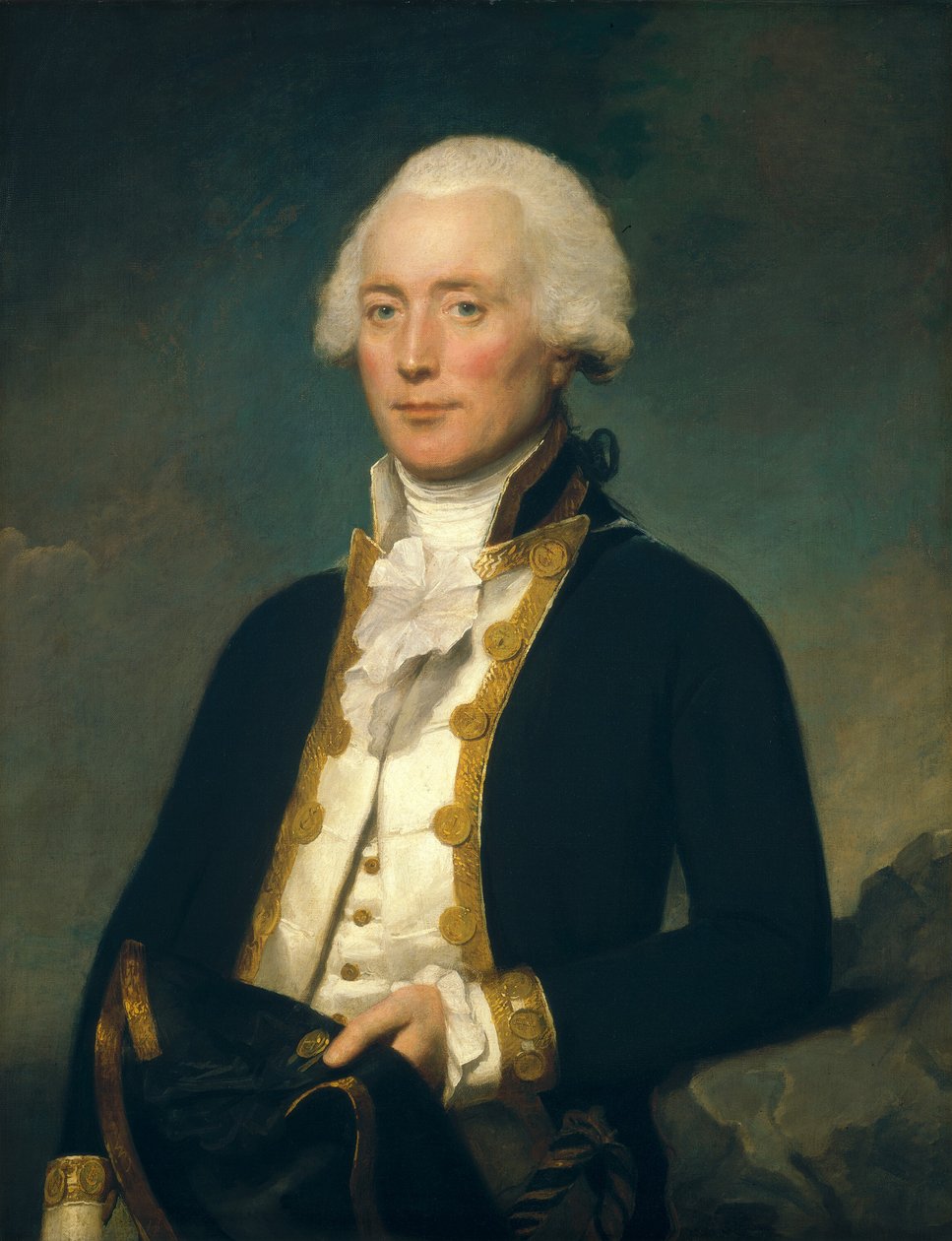 Kapitan Robert Calder, rok. 17871790. autorstwa Lemuel Francis Abbott