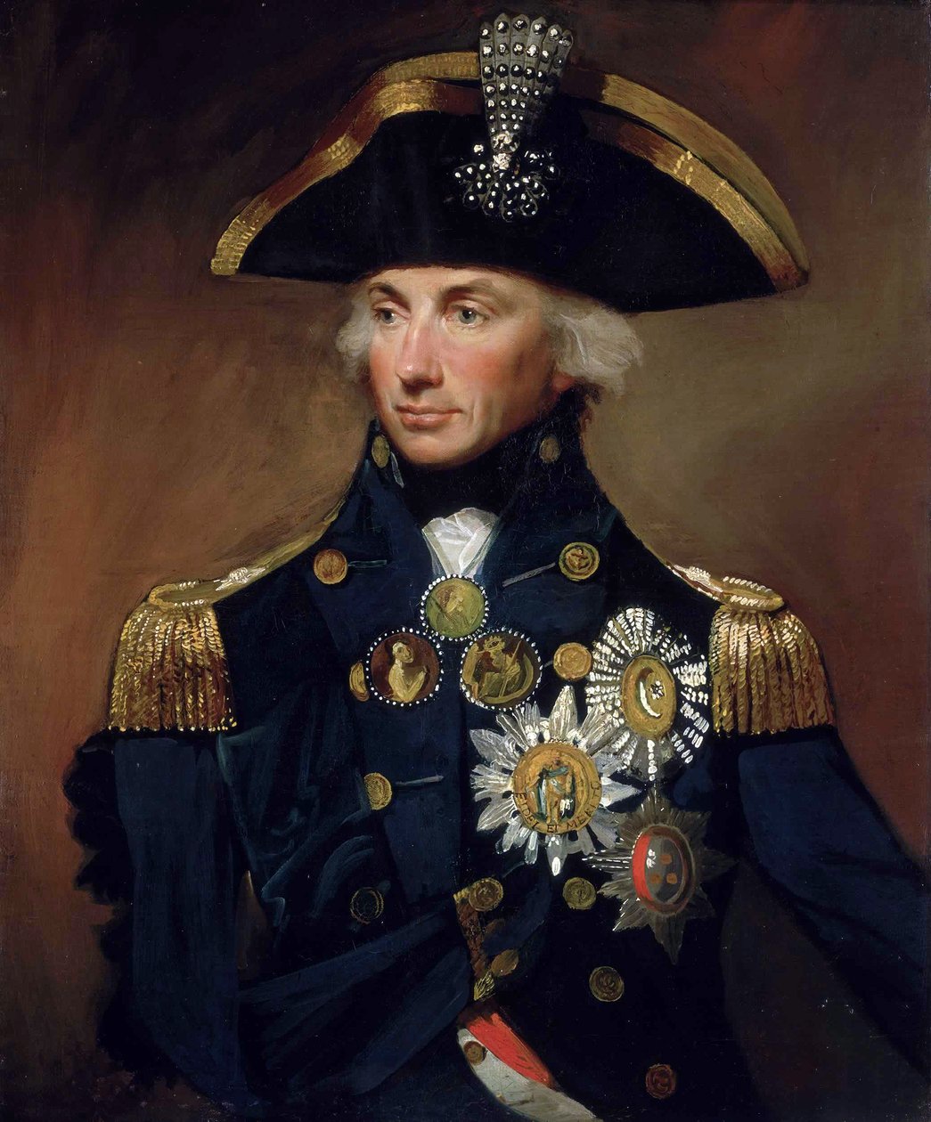 Kontradmirał Sir Horatio Nelson, 1758-1805 autorstwa Lemuel Francis Abbott