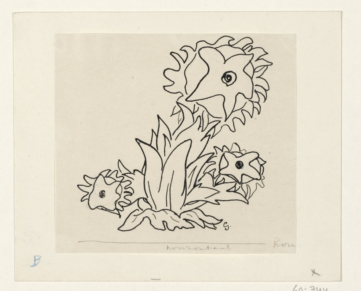 Kwiaty autorstwa Leo Gestel (signed by artist)