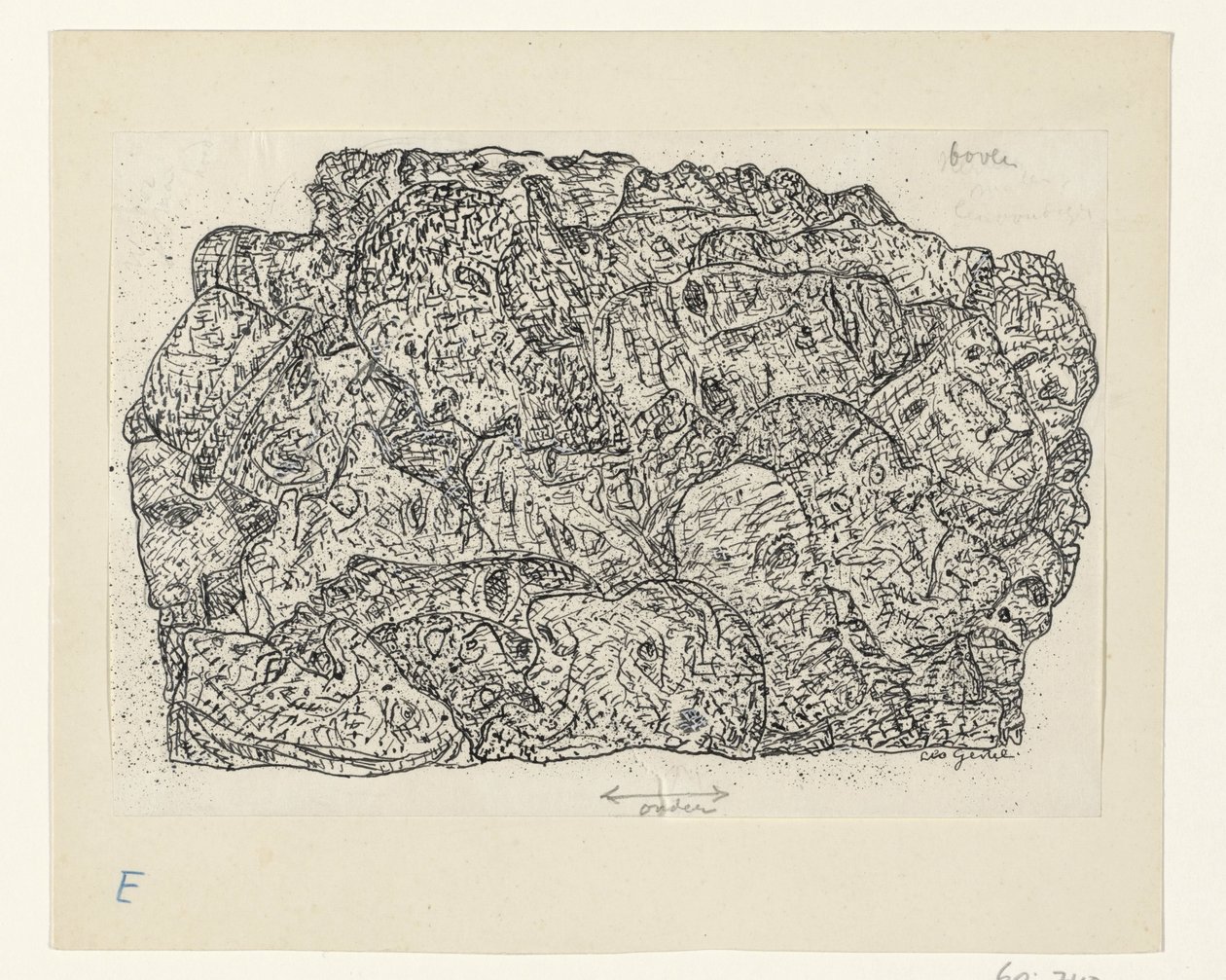 głowy autorstwa Leo Gestel (signed by artist)