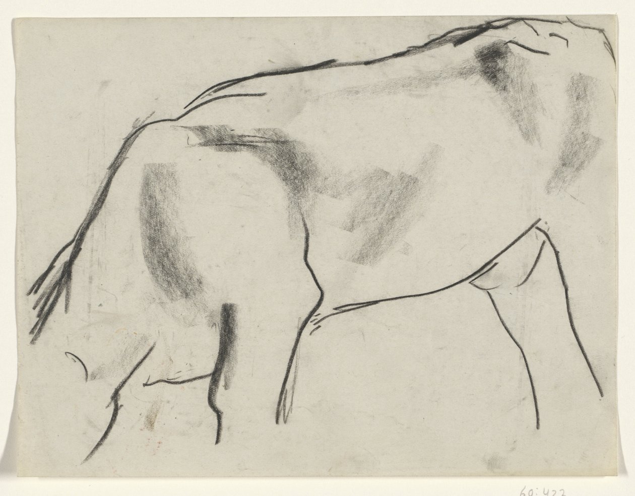 pasąca się krowa autorstwa Leo Gestel