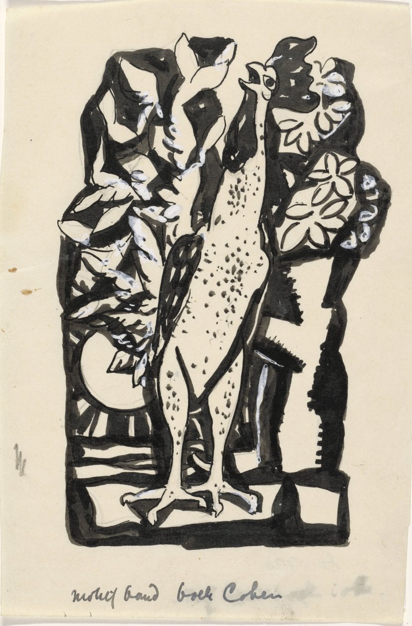 pianie koguta autorstwa Leo Gestel