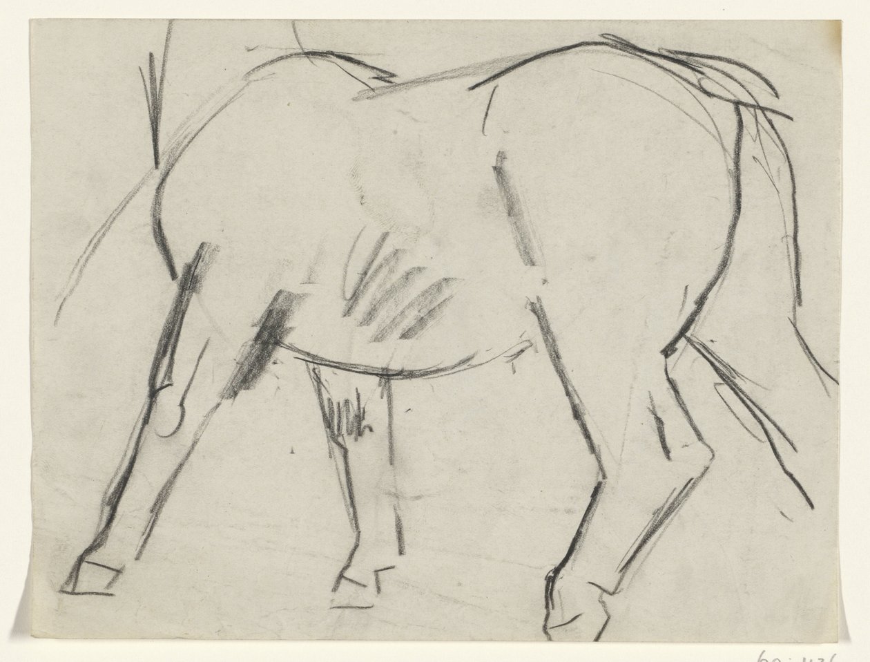 Ciało konia autorstwa Leo Gestel