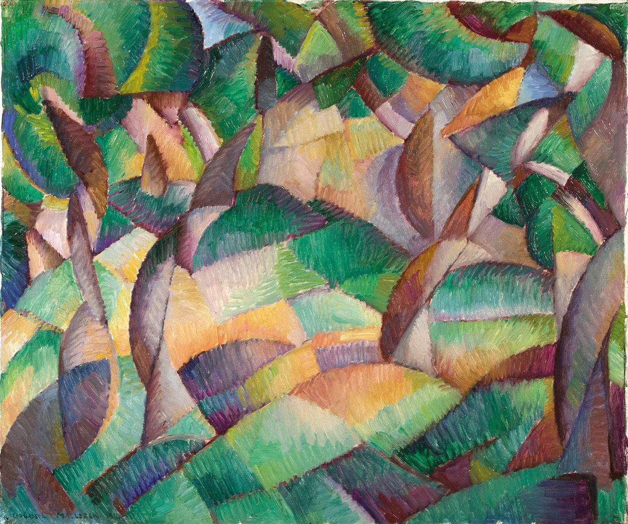 Gaj Oliwny, Majorka autorstwa Leo Gestel