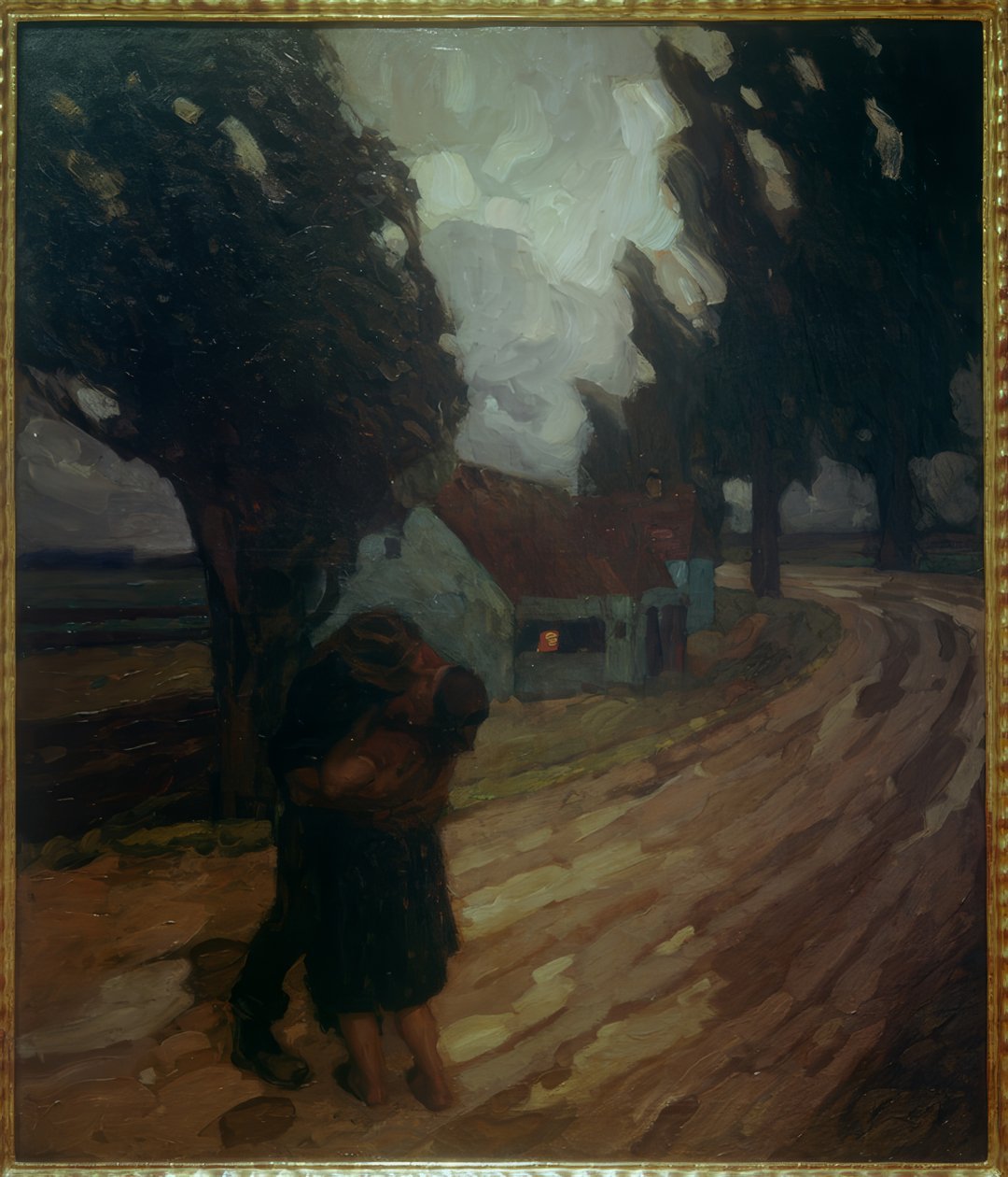 Jesienna burza autorstwa Leo Putz