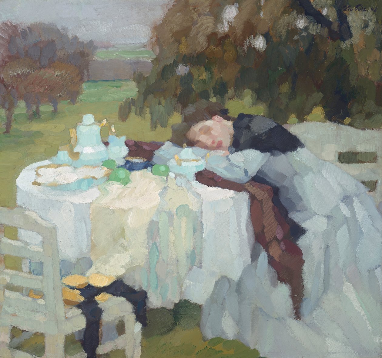późna jesień autorstwa Leo Putz