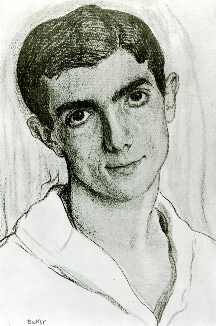 Leonid Massine (1895-1979) autorstwa Leon Bakst