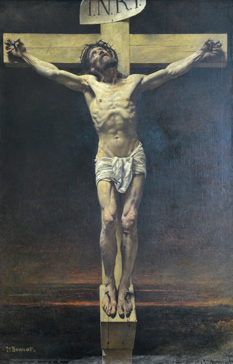 Le Christ autorstwa Leon Joseph Florentin Bonnat