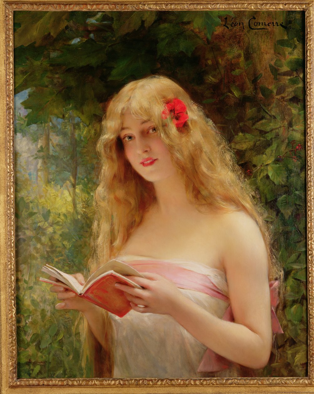 La Belle Liseuse (Piękna Czytelniczka) autorstwa Leon Francois Comerre