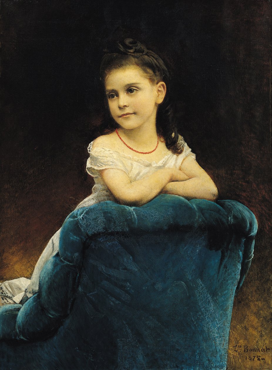 Мадемуазель Франчеттигийн хөрөг, 1877 он autorstwa Leon Joseph Florentin Bonnat