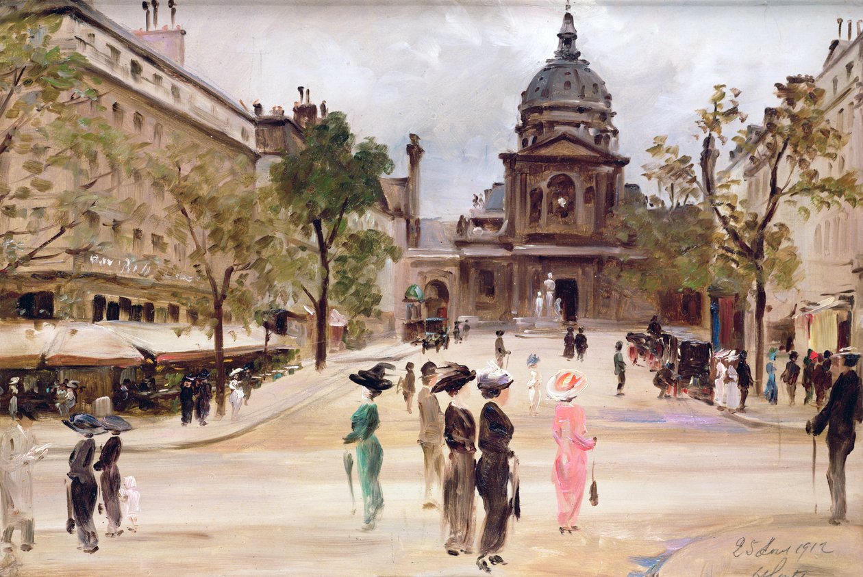 Sorbona, Paryż, 1912 autorstwa Leon Marie Coutil