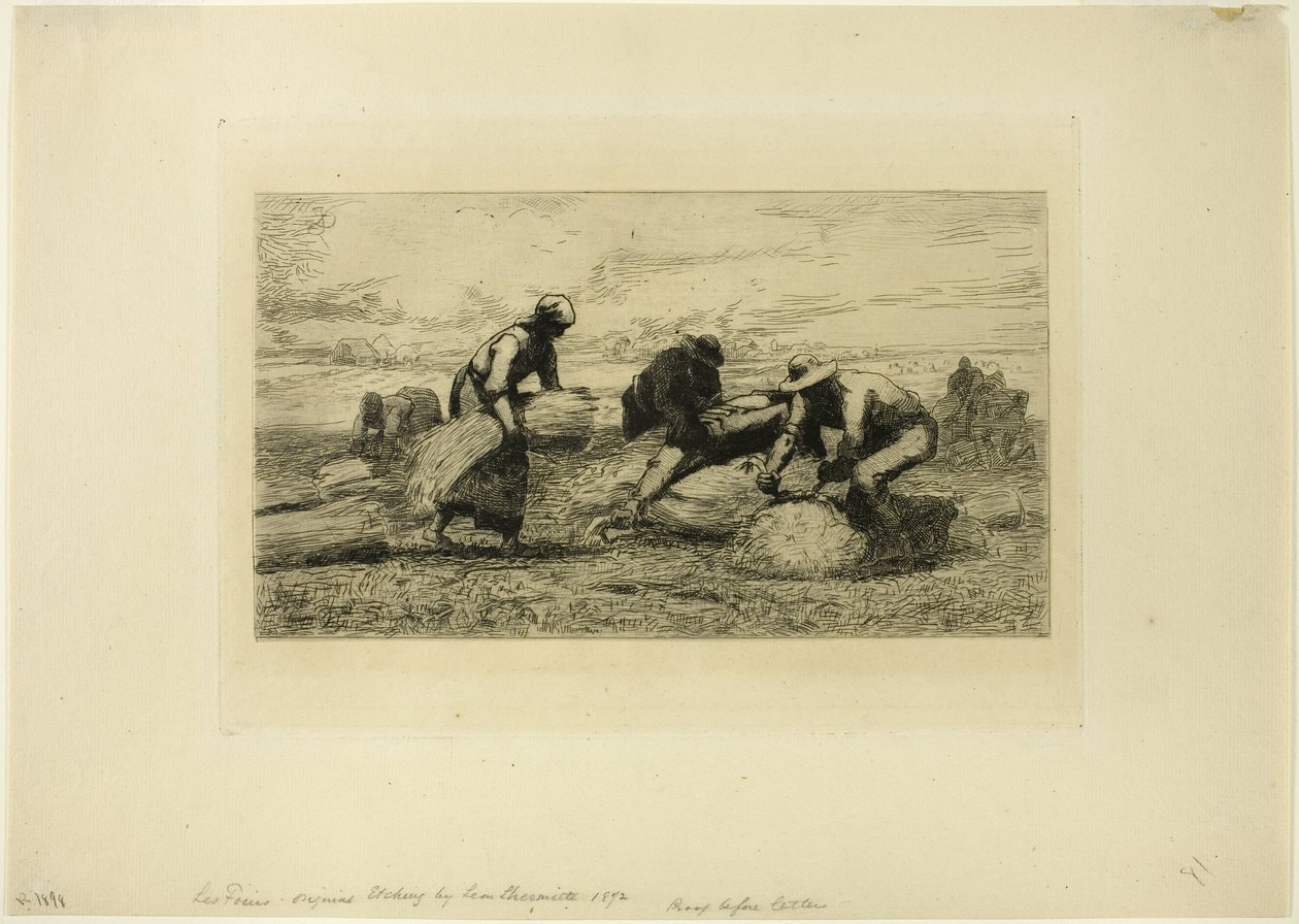 Żniwiarze autorstwa Leon Augustin Lhermitte