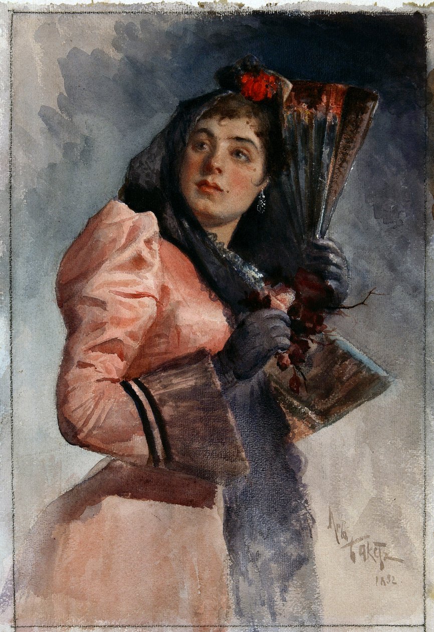 Carmen, 1892 autorstwa Leon Bakst