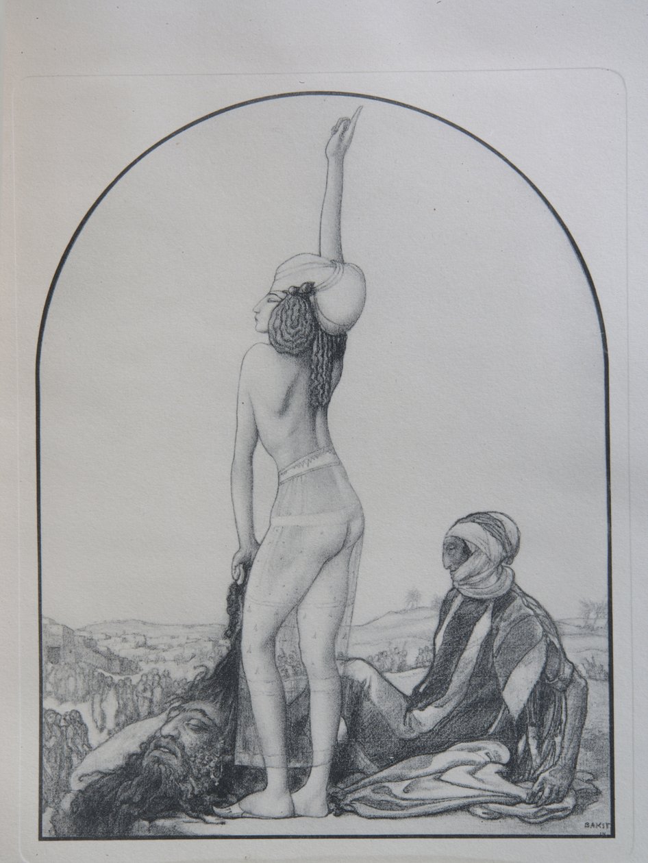 Judyta z Betulii autorstwa Leon Bakst