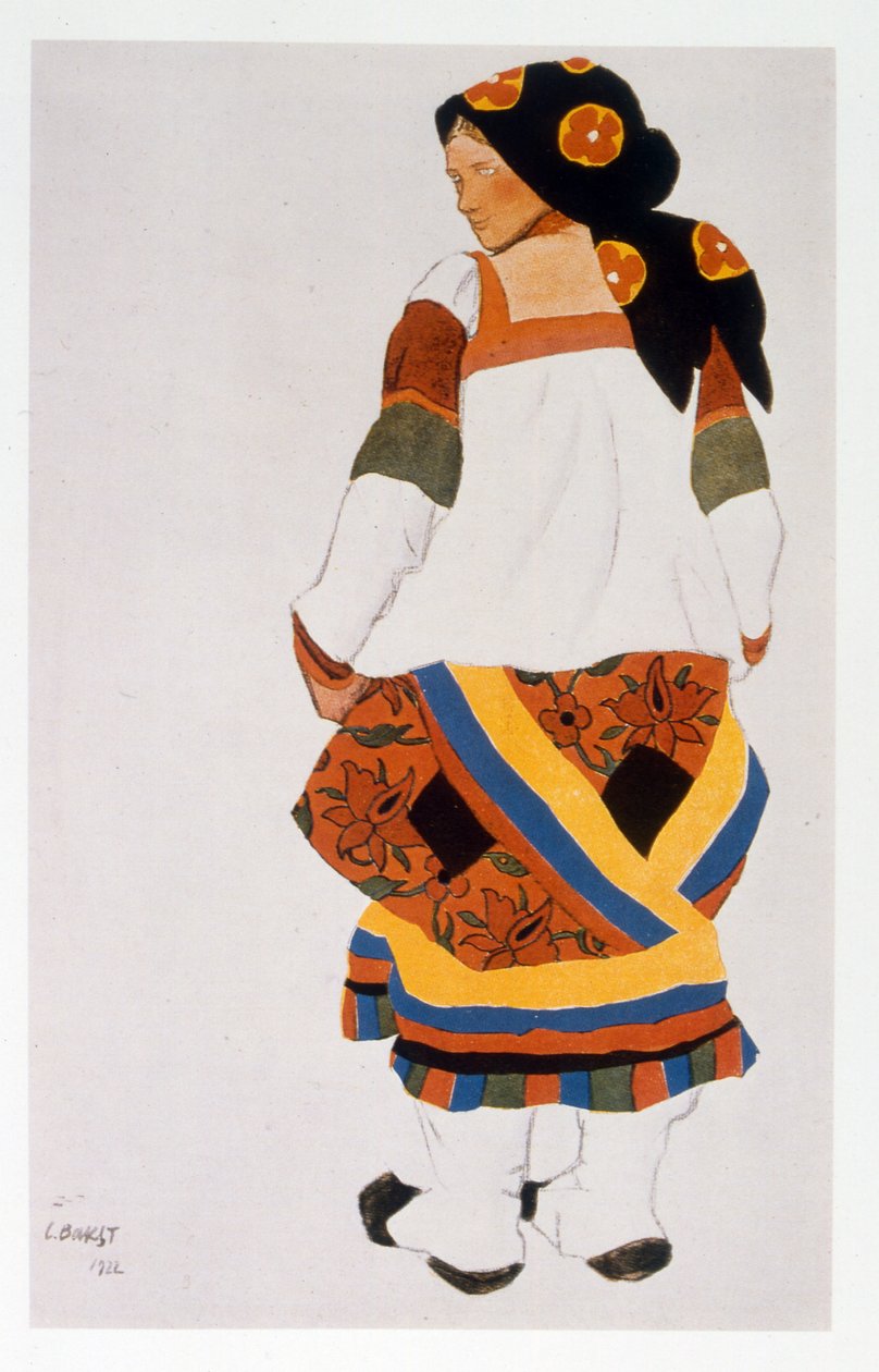 Chłopka autorstwa Leon Bakst